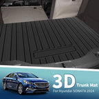 Flat Face Cargo Liner Rear Trunk Mat for Hyundai Sonata (2024–2025) TPE