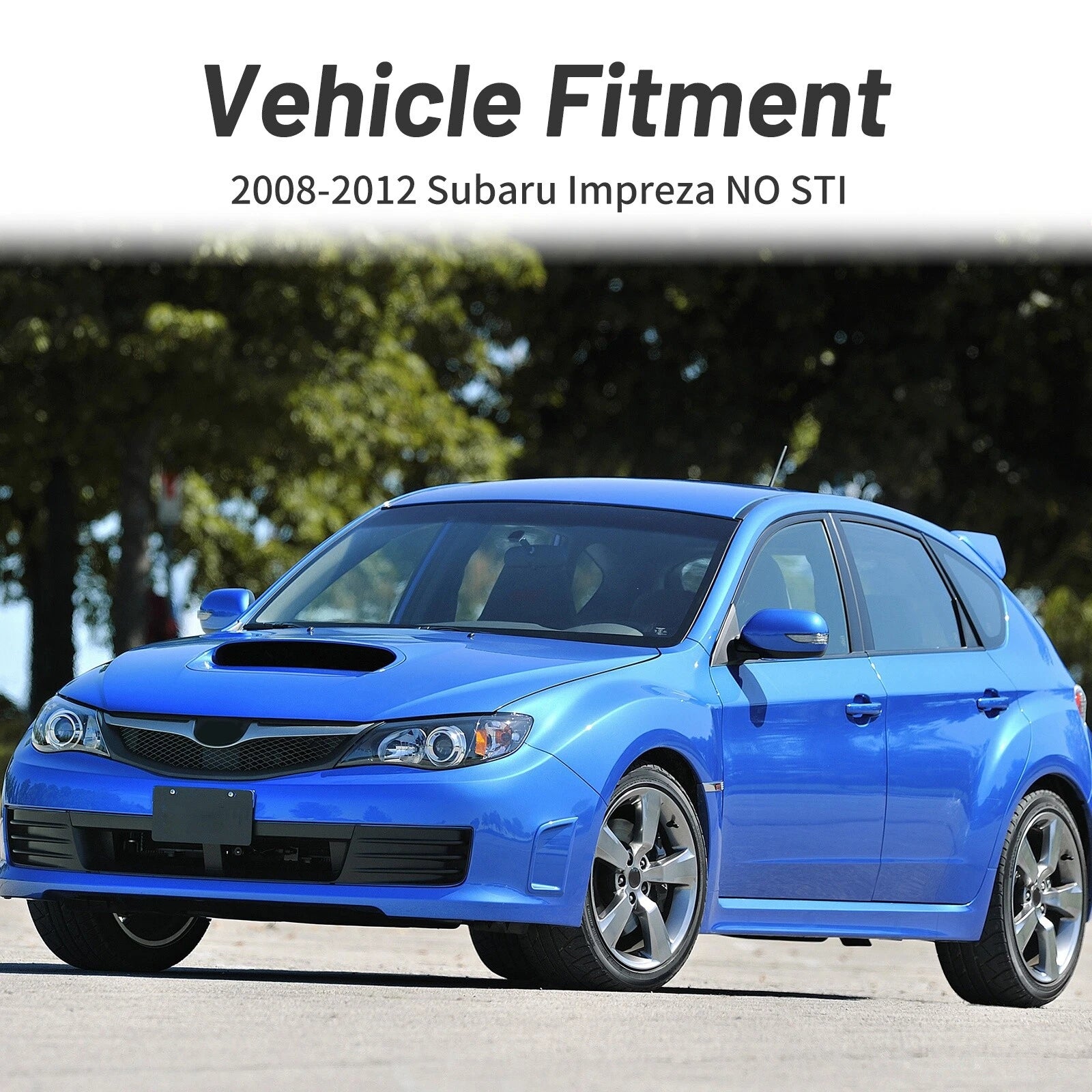 Pair Rear Wheel Hub Bearings for Subaru Outback Forester Legacy (2010–2014)