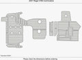 EVA Pads for 2001 Regal 3780 Commodore Swim Platform Cockpit Boat