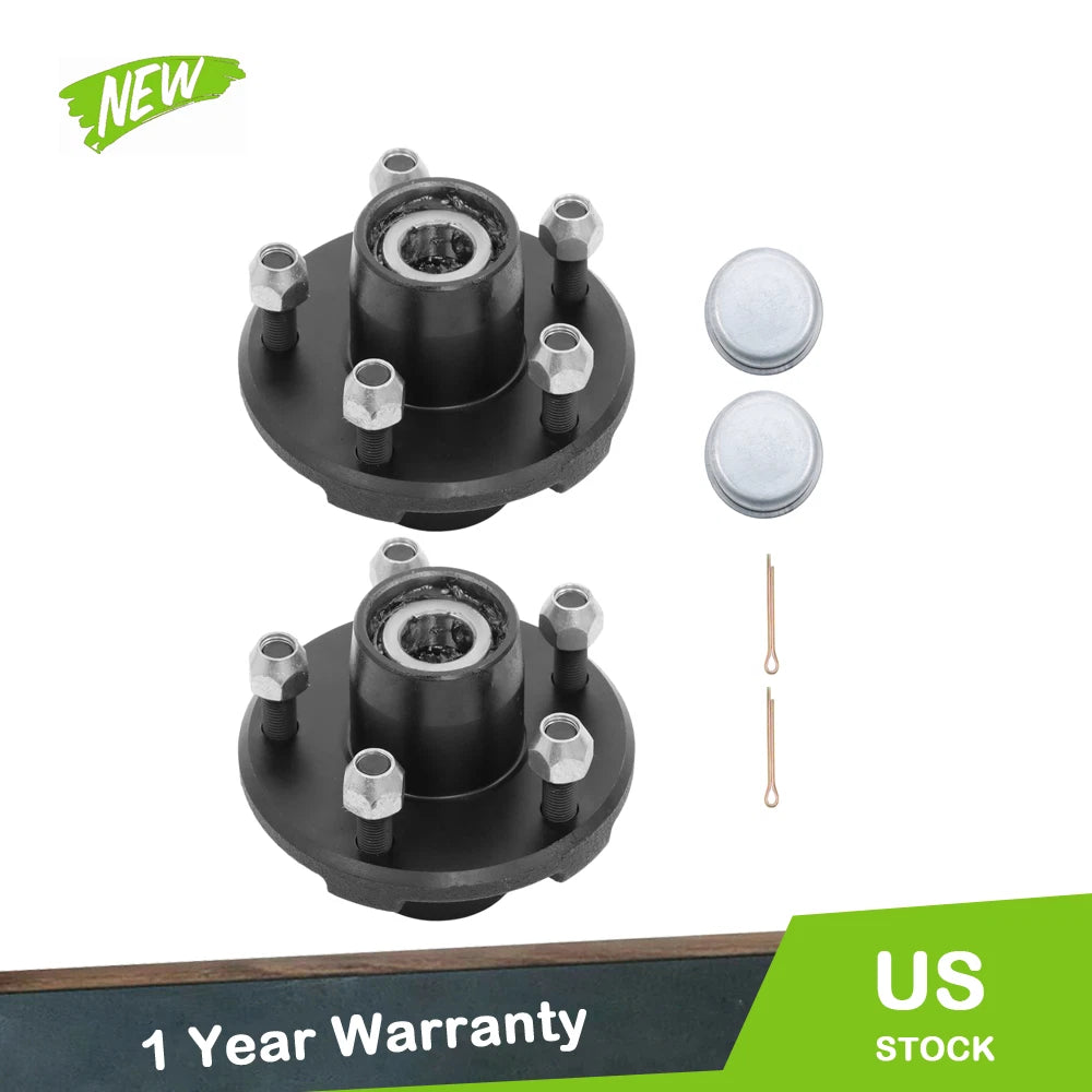 Trailer Hub Kit for RHI 5 Bolt (4-1/2" Bolt Circle)