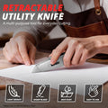 20Pcs Heavy Duty Retractable Utility Knife Box Cutter