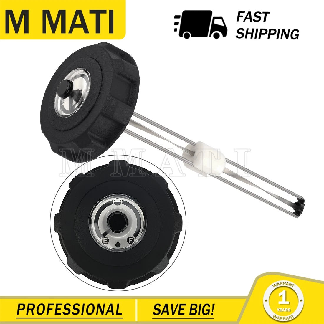 3-1/2" Fuel Tank Cap with Gauge for Scag Turf Tiger (482497 SMST STT)