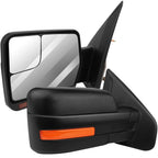 Tow Mirrors Pair for Ford F-150 (2004–2014) - Power Heated Signal Puddle Light