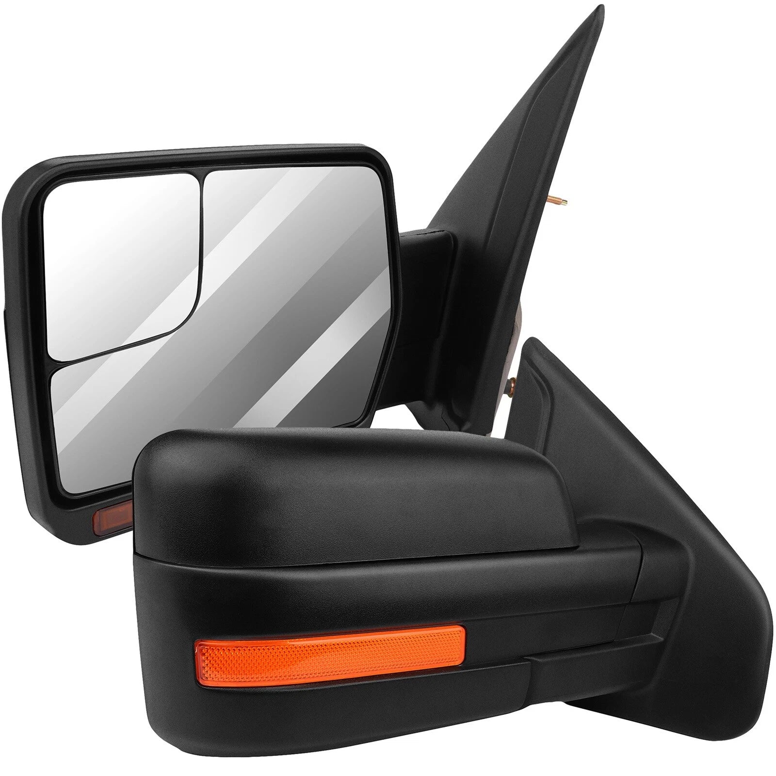 Tow Mirrors Pair for Ford F-150 (2004–2014) - Power Heated Signal Puddle Light