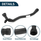 Radiator Hose Water Pipe for Audi Q5L (2018–2022) No. 80D122101 Rubber