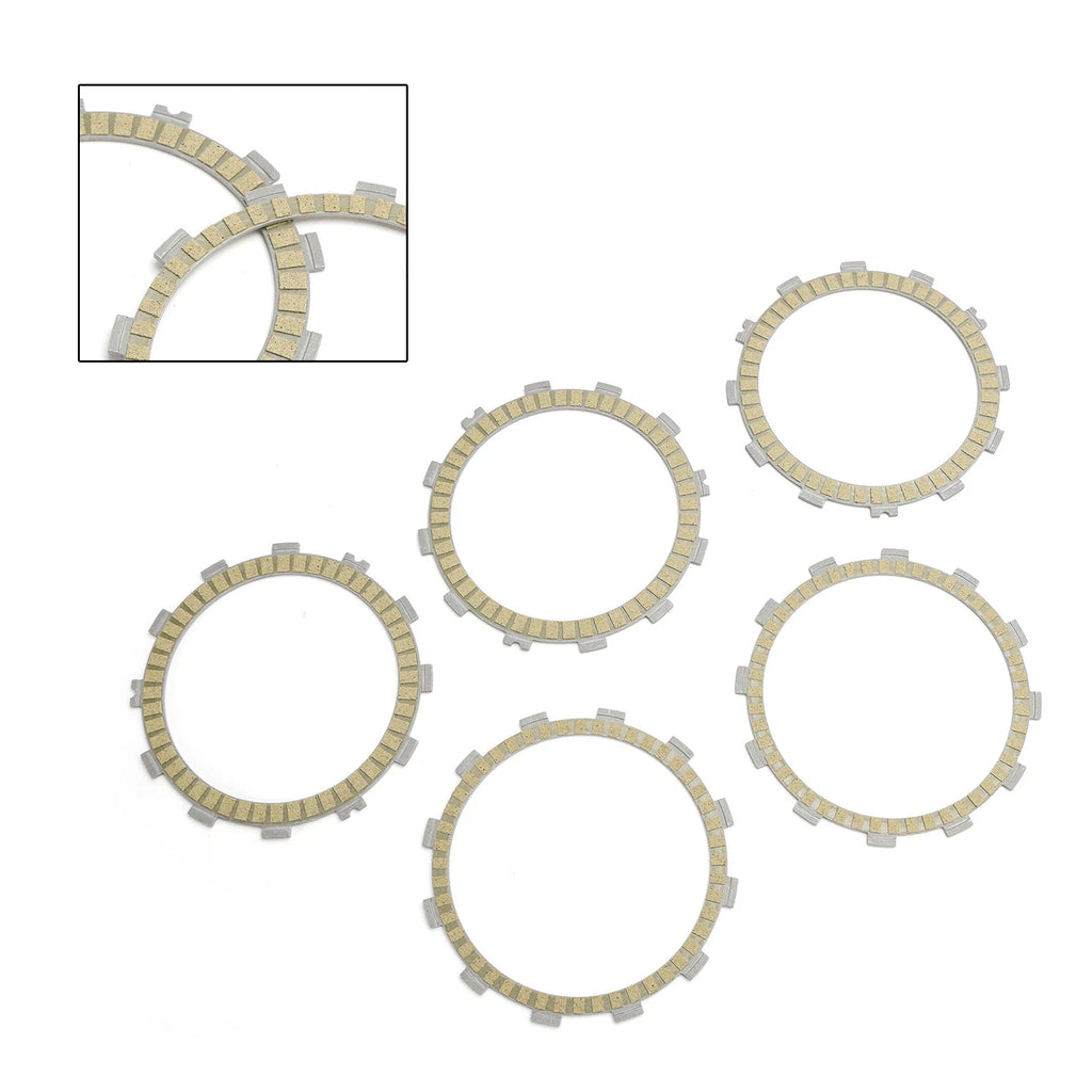 Clutch Friction Plate Kit for Kawasaki Z250 ABS Z300 (2015–2017) 13088-0558