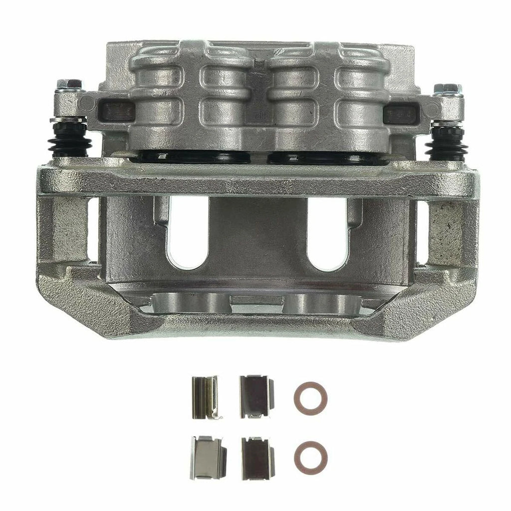 Pair Front Brake Calipers with Bracket for Ford Freestar Mercury Monterey (2004-2007)