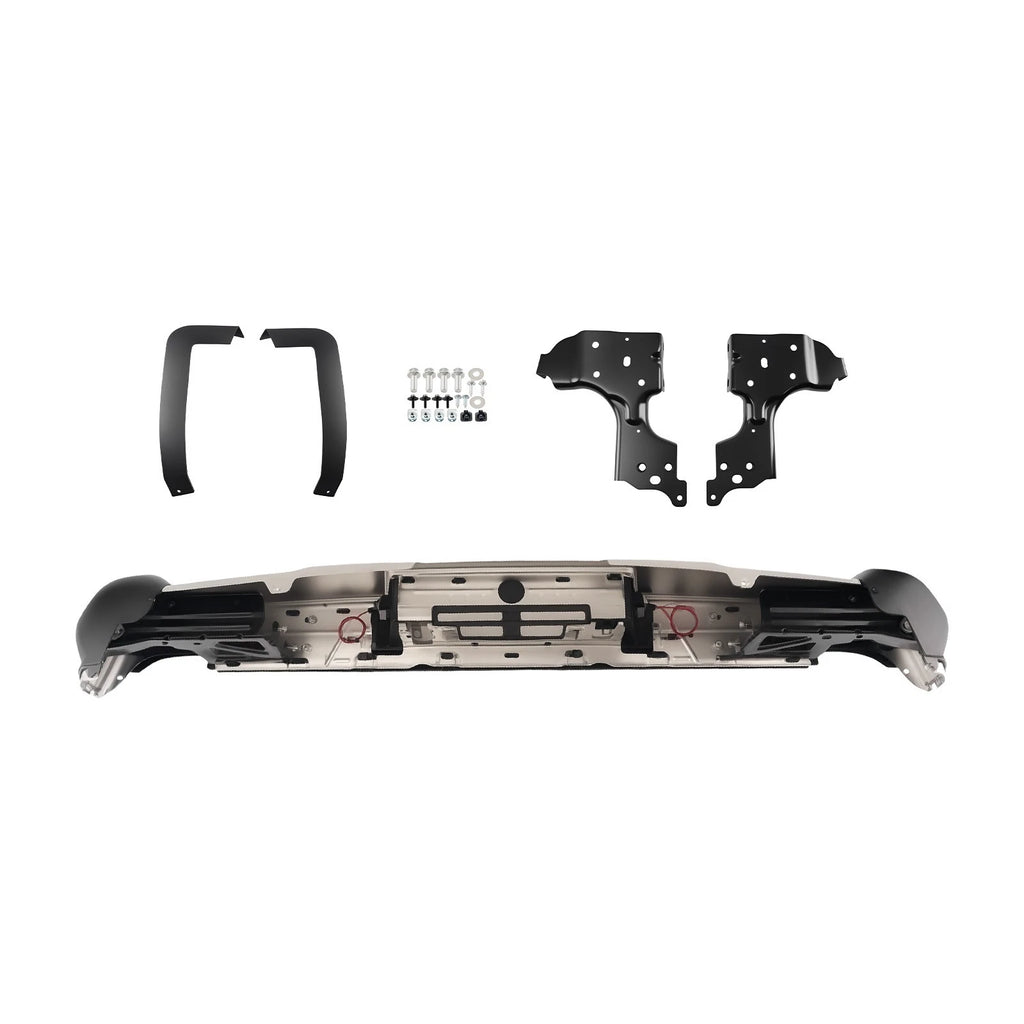 Chrome Rear Bumper for Chevrolet Silverado 2500HD/3500HD (2015-2019)