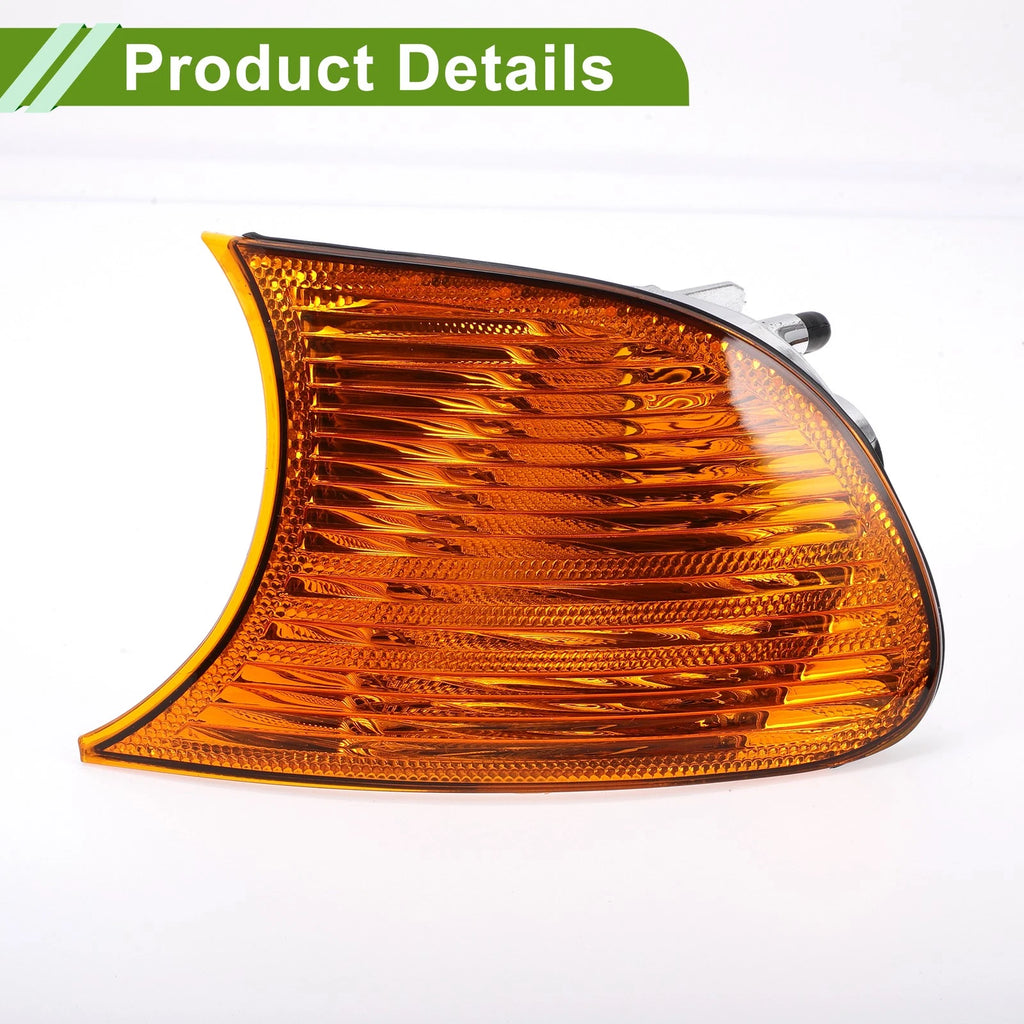 1 Pc Left Corner Signal Light Cover for BMW (1999–2001) No. 63126904299
