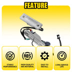 Rear Trunk Release Switch for Chevy Cruze (2011–2016) with License Plate Lamp