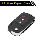 3 Button Key Fob Shell Case for Toyota RAV4 (2013–2015) Black