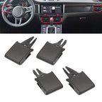 Set of 4 A/C Air Vent Outlet Tab Clips for Macan (2015–2023)