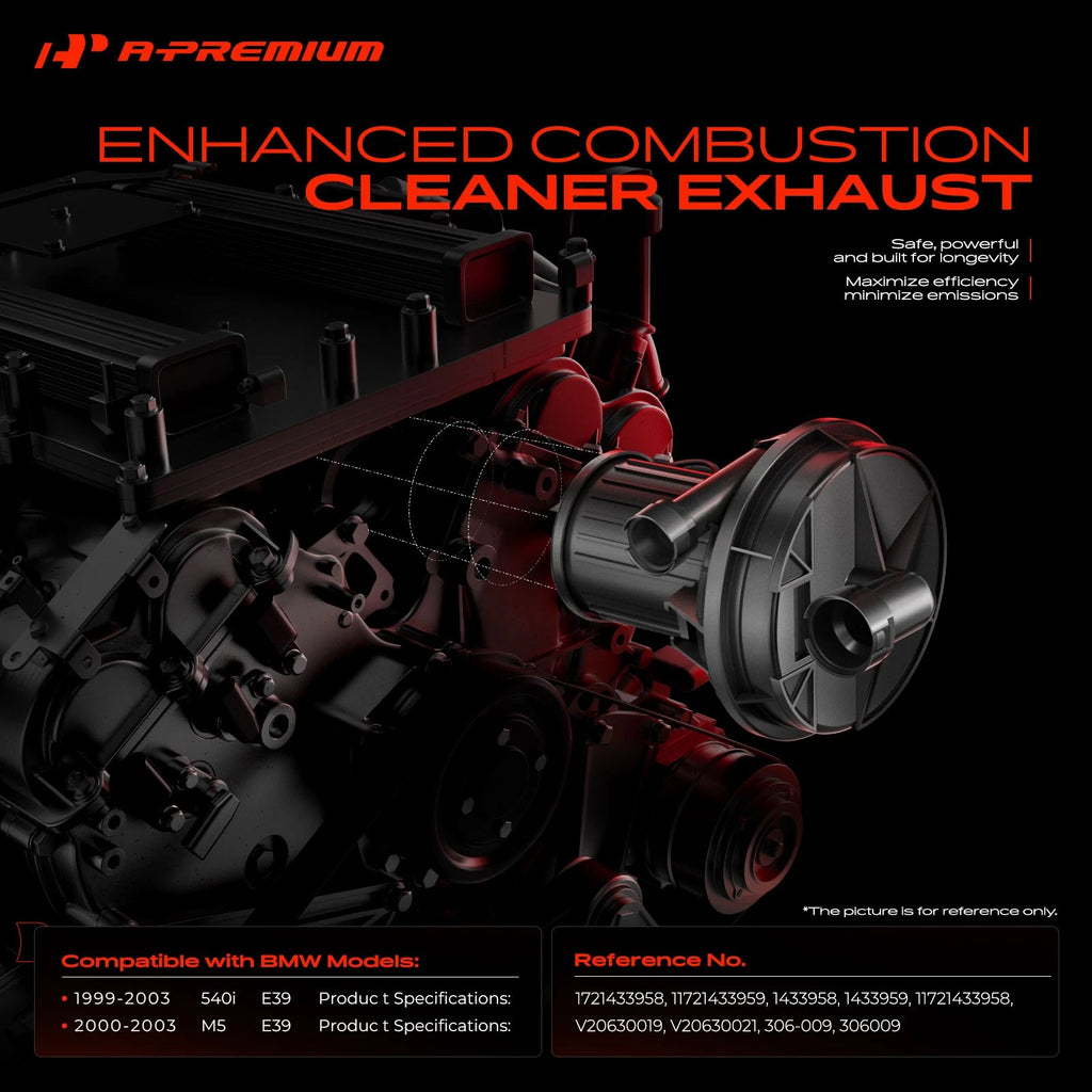 Secondary Air Injection Pump for BMW E39 540i M5 (1999-2003)
