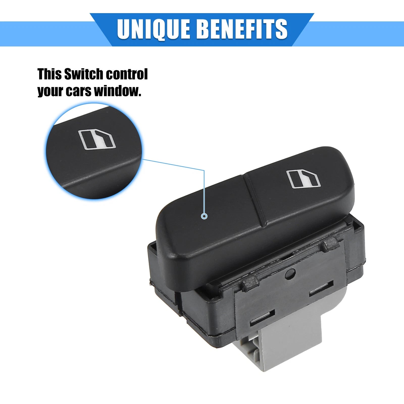 Window Control Switch for Volkswagen Polo 9N (2001–2009)