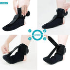 Plantar Fasciitis Night Splint Sock Adjustable Foot Support for Various Models