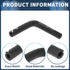 Radiator Hose for Audi A4 S4 (1999–2005) No. 078121188B Black 1 Pc