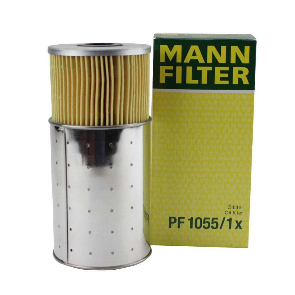 Mann Oil Filter Kit PF1055/1X for Mercedes W123 W126 (1976–1985)