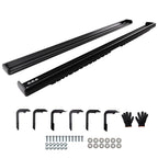 Nerf Bars Running Board for Nissan Titan Crew Cab (2004–2024) Black Aluminum