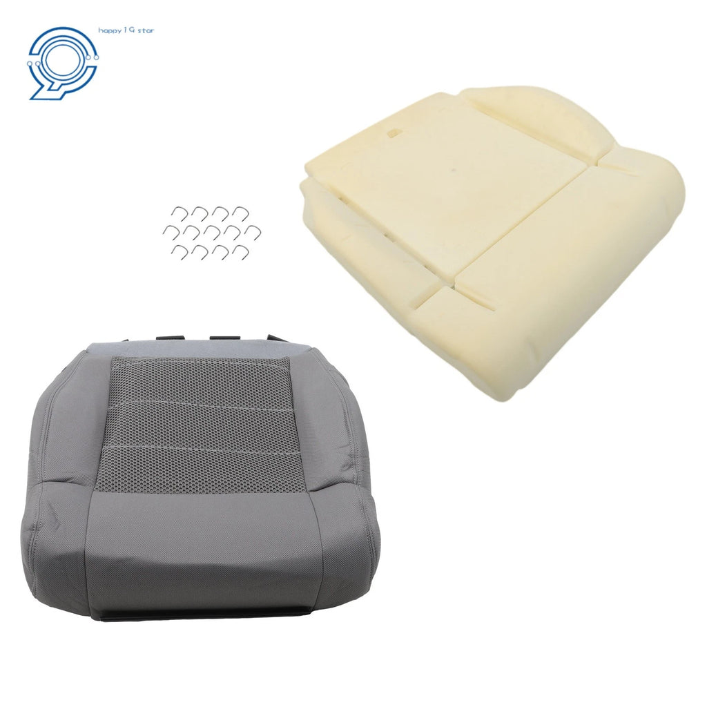 Seat Cushion Pad for Jeep Wrangler (2007-2012) Cloth Gray