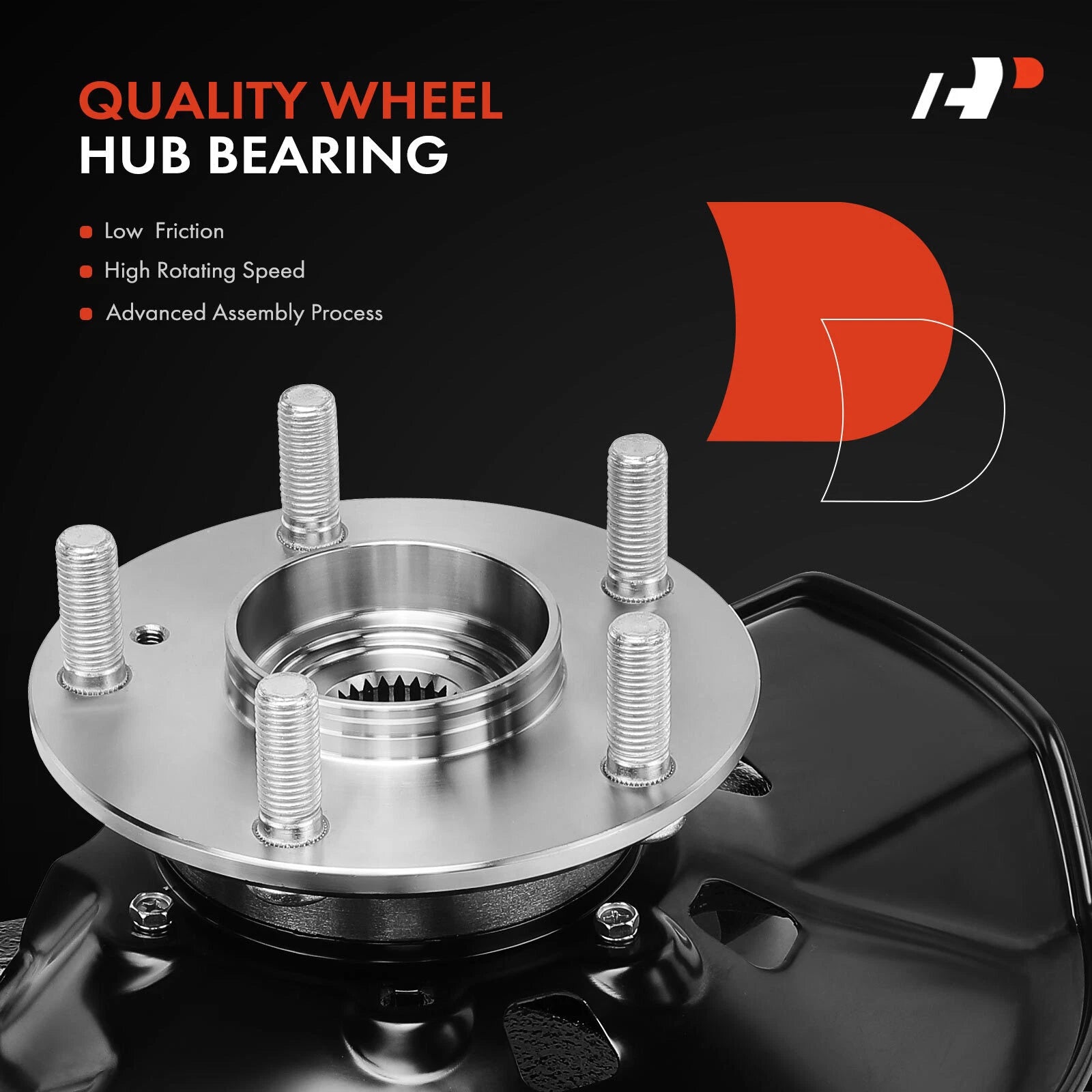 Front Right Steering Knuckle & Hub Bearing Assembly for Honda Civic (2012)