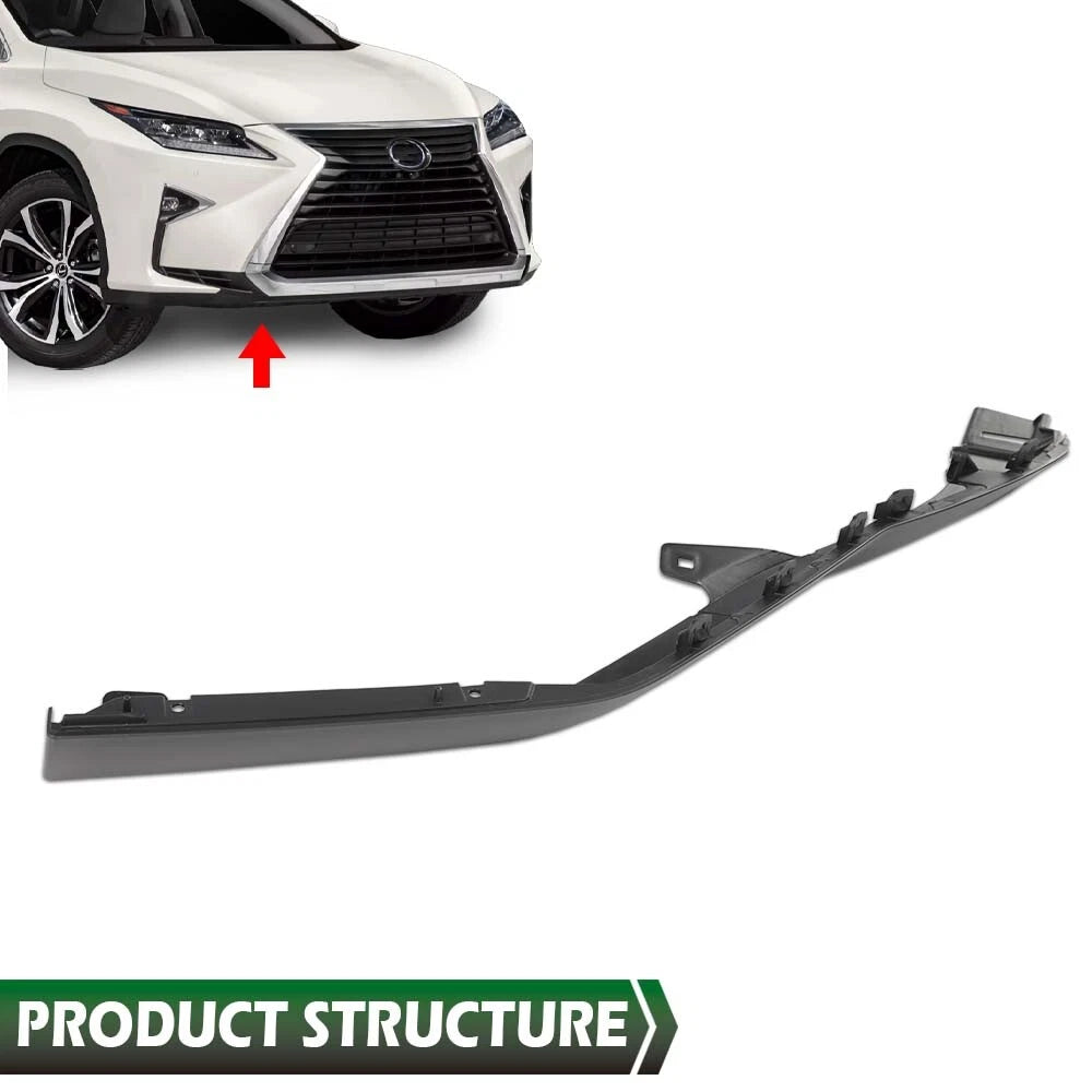 Passenger Side Front Bumper Trim Molding for Lexus RX350 (2016–2018)