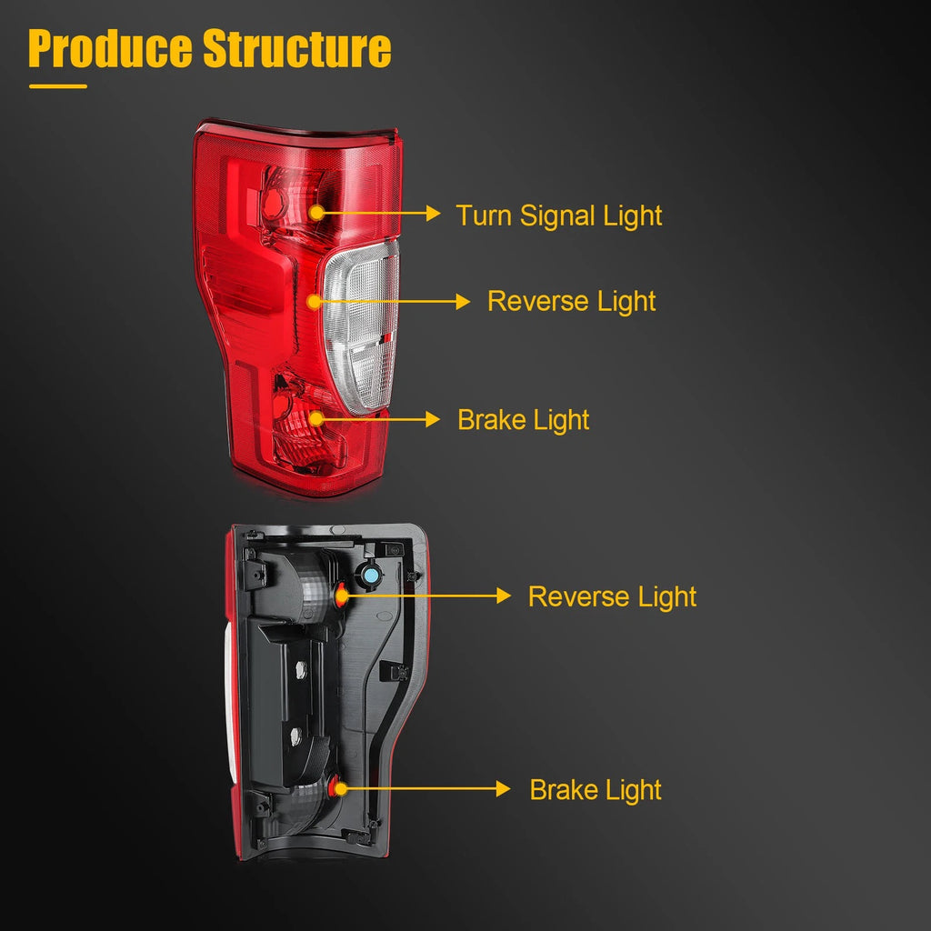 Left Side Tail Light for Ford F-250 F-350 Super Duty (2020–2022)