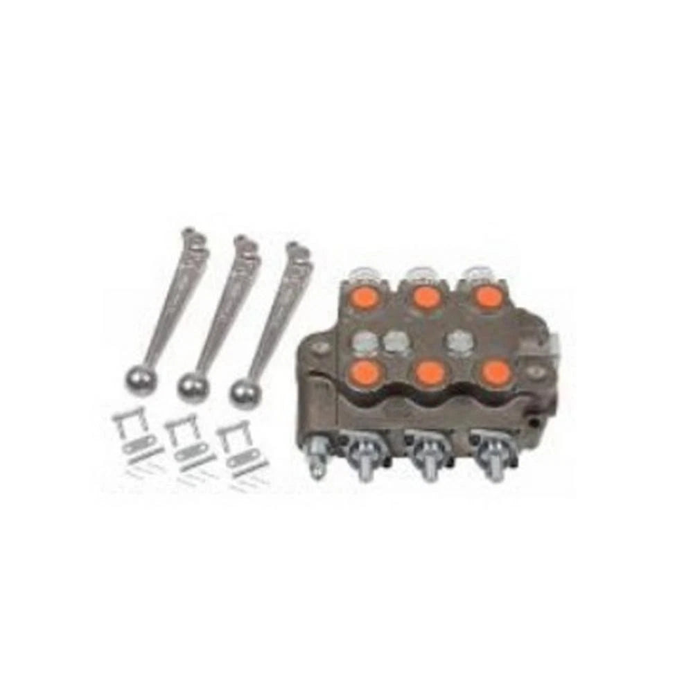 Cross Hydraulic Triple Spool Control Valve for (No Float)