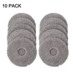 Set of 4 Mop Cloths for Mova P50 Pro, Ultra P10 Pro (Compatible)