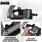 Front Rear Left Interior Door Handle for Hyundai Santa Fe (2007-2012)