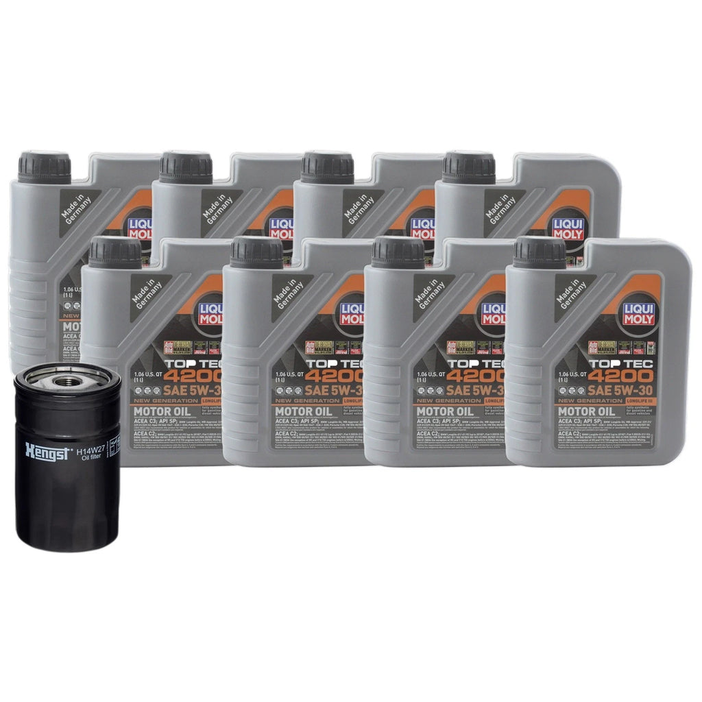 Liqui Moly Top Tec 4200 5W-30 Engine Oil Change Kit for Audi RS6 (2003–2010)