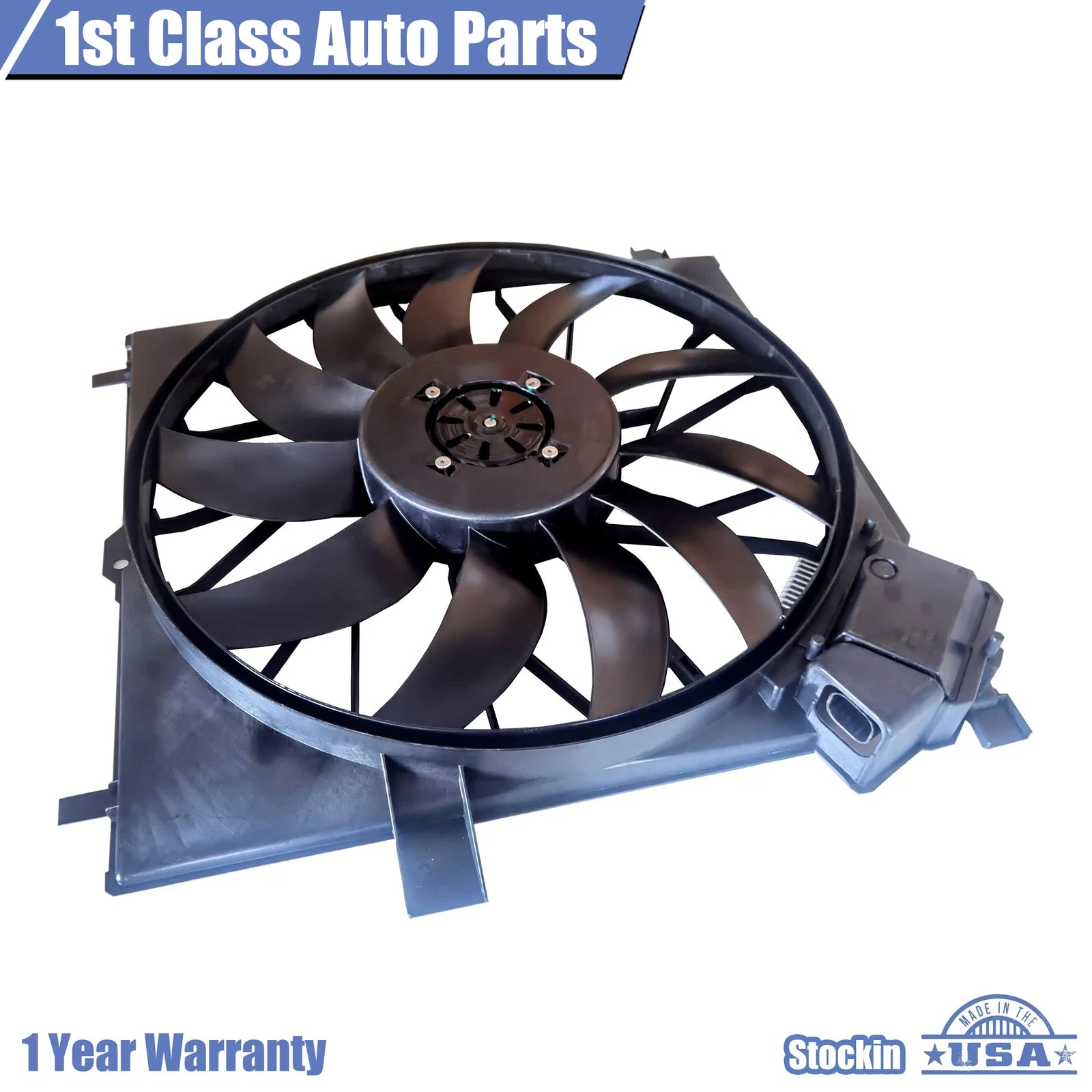 Brushless Radiator Cooling Fan for Mercedes-Benz G63 AMG G500 (2013–2023)