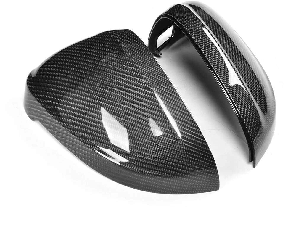 Carbon Style Mirror Cover Cap Pair for Audi A4 S4/A5 S5 RS5 (2017–2025)