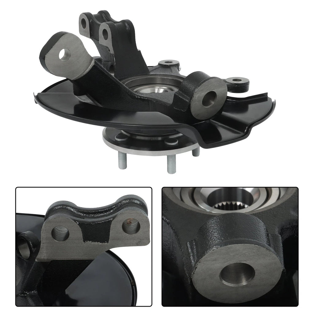 Front LH Steering Knuckle & Wheel Hub Bearing for Honda Pilot (2005-2008)