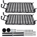 Bed Storage Panel Rack for Ford Ranger (2019–2024) Steel Molle Black