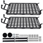 Bed Storage Panel Rack for Ford Ranger (2019–2024) Steel Molle Black