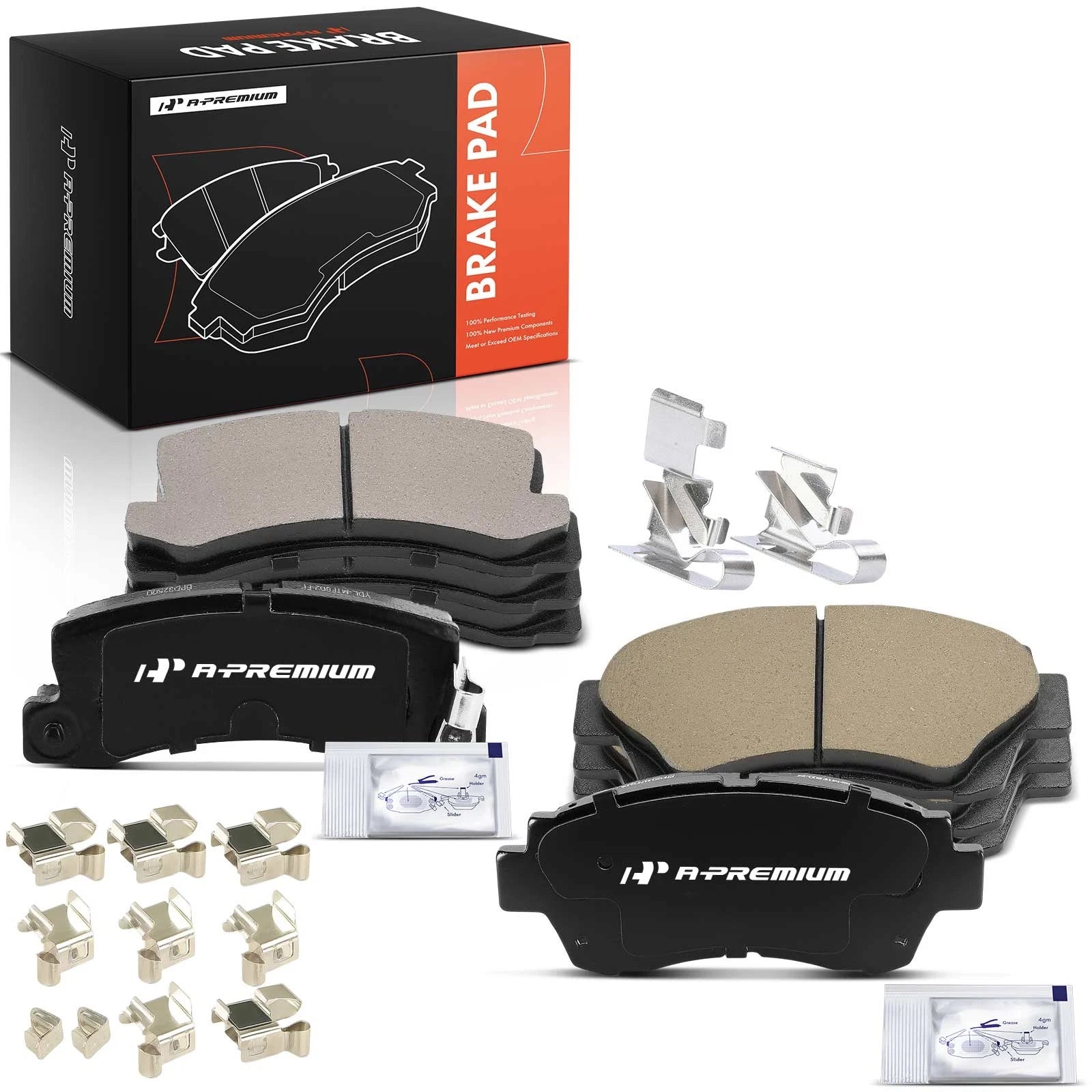 Ceramic Brake Pads Kit for Toyota Camry Celica (2012–2025)