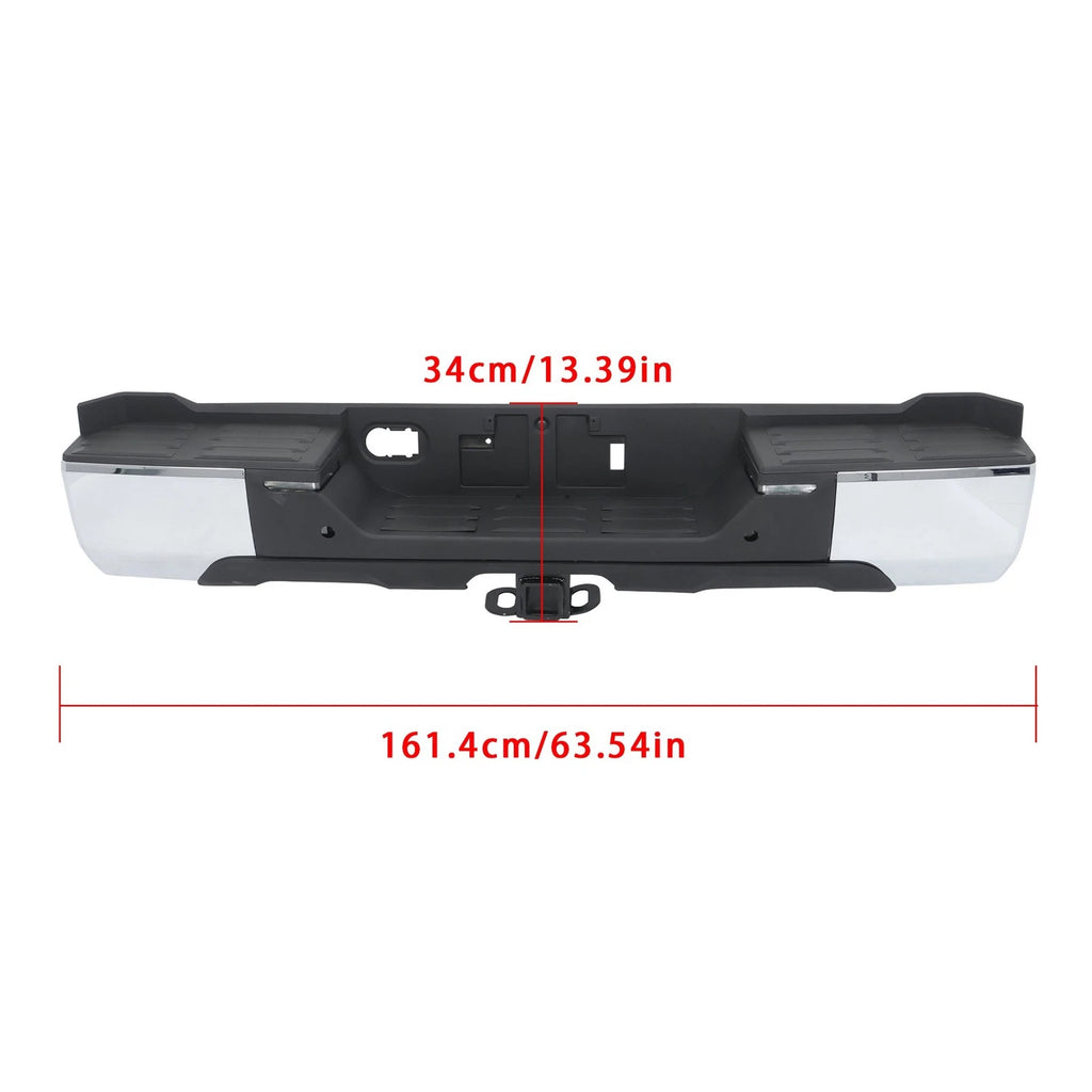Rear Step Bumper with Parking Sensors for Toyota Tundra (2022–2024)