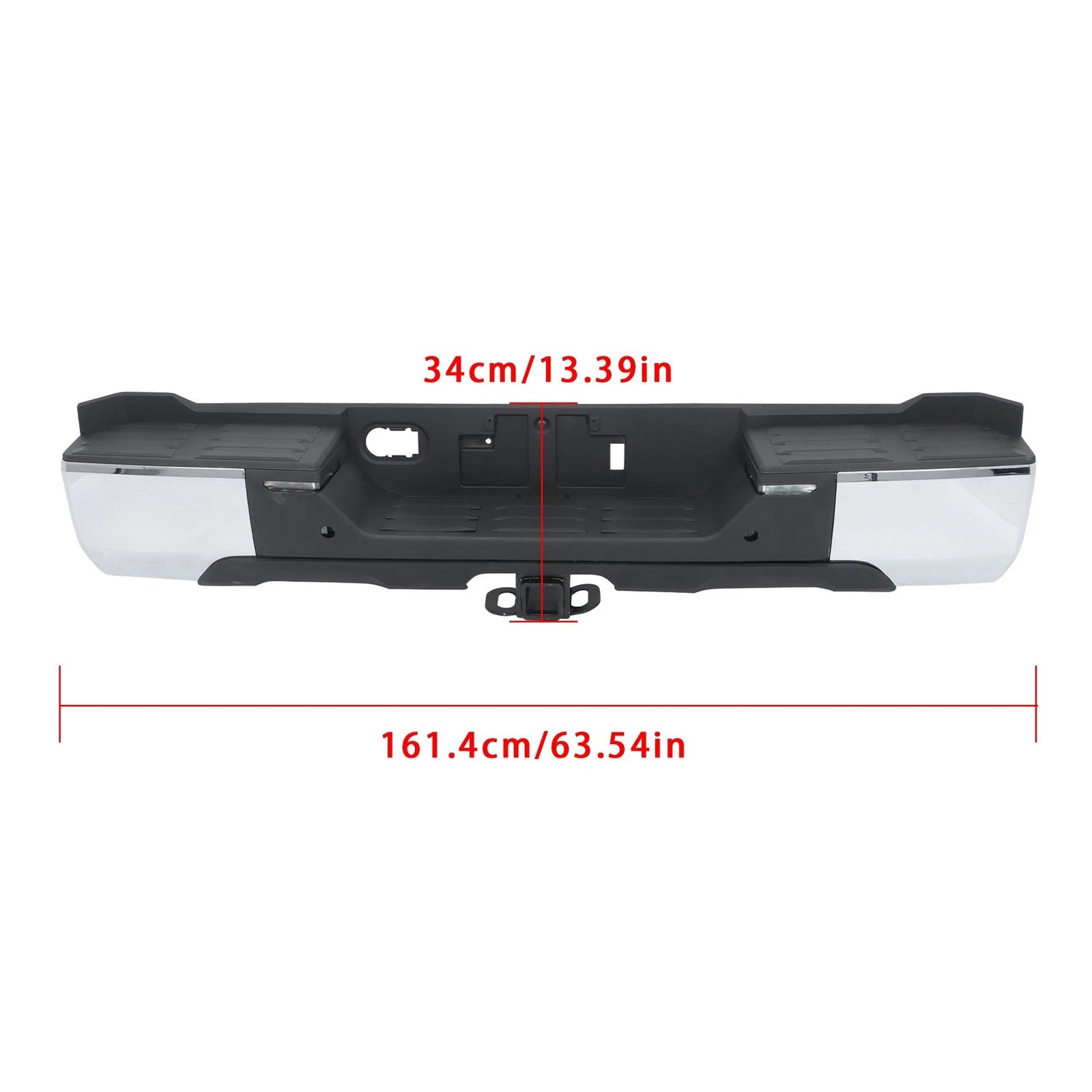 Rear Step Bumper with Parking Sensors for Toyota Tundra (2022–2024)