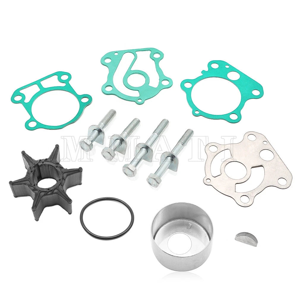 Water Pump Impeller Kit for Yamaha Outboard 60HP 70HP 75HP 80HP 90HP (2-Stroke)