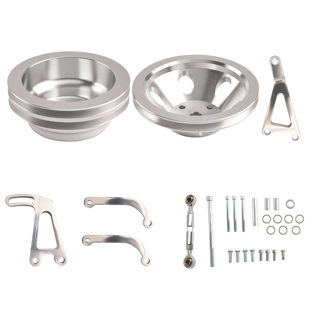 Drive Pulley Kit for Chevrolet 283-305-327-350 (1963–1987)