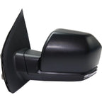 Set of 2 Mirrors for Ford F-150 (2015–2018) with Puddle Light, Textured Black