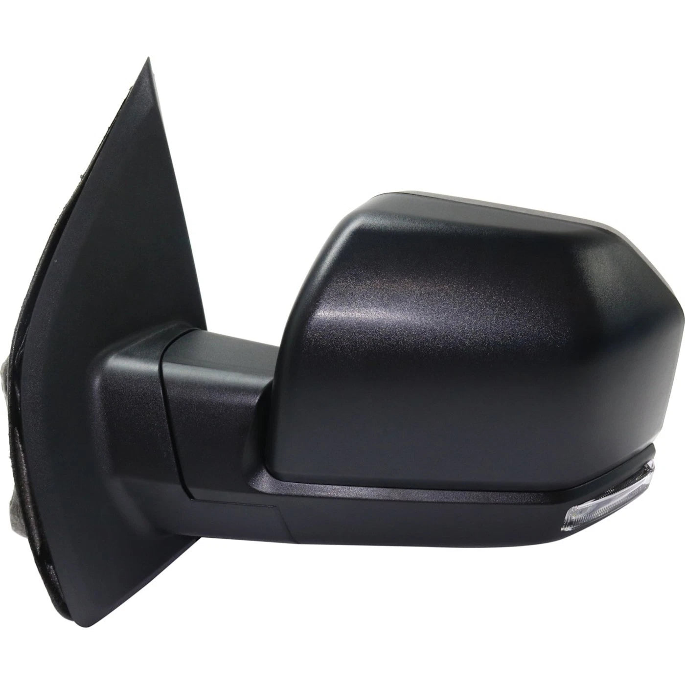 Set of 2 Mirrors for Ford F-150 (2015–2018) with Puddle Light, Textured Black