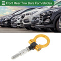 Tow Hook for Ford Focus (1998–2025) 15.6mm Aluminum Alloy Gold Tone