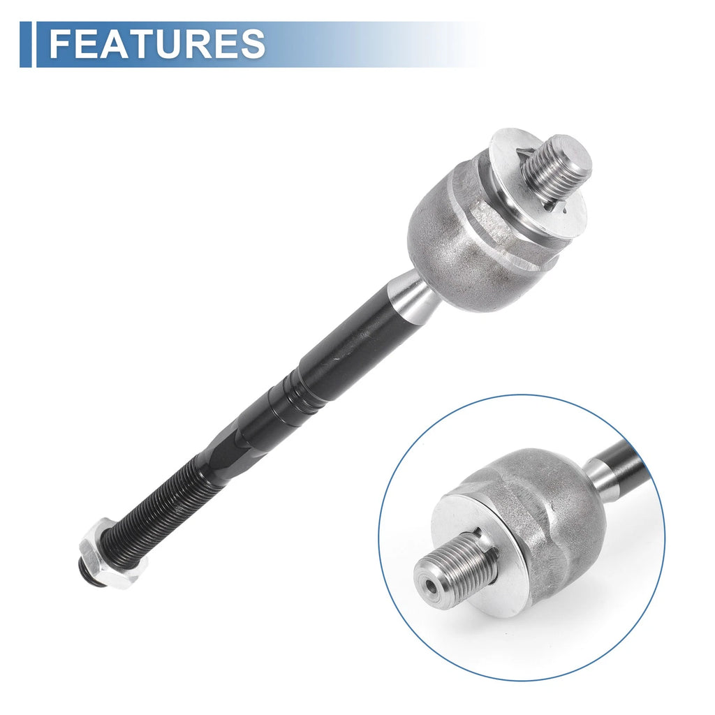 2X Front Inner Tie Rod End Links for Ford Fusion (2013–2020) Lincoln MKZ (2013–2020)