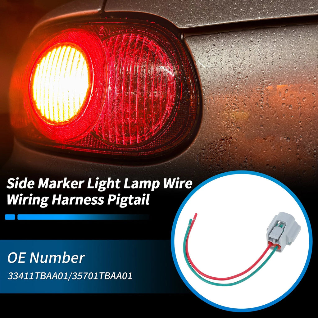 Side Marker Light Wiring Harness No.33411TBAA01 for Honda Civic (2016–2021)