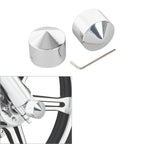 Front Axle Nut Cover Bolt for Harley Davidson Touring Dyna Sportster 883 1200 (2000–2023)