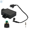 Ignition Coil and Starter Solenoid Relay for Kawasaki Bayou 250 (2003–2011)