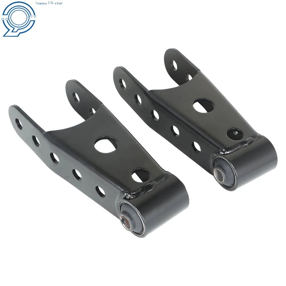 2" Drop Rear Lowering Shackle Kit for Chevy Silverado GMC (1988-2018)
