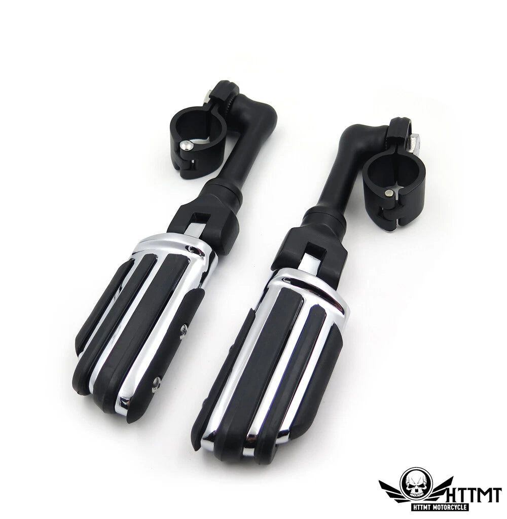 1 1/4" Engine Guard Mounts Clamps for Harley