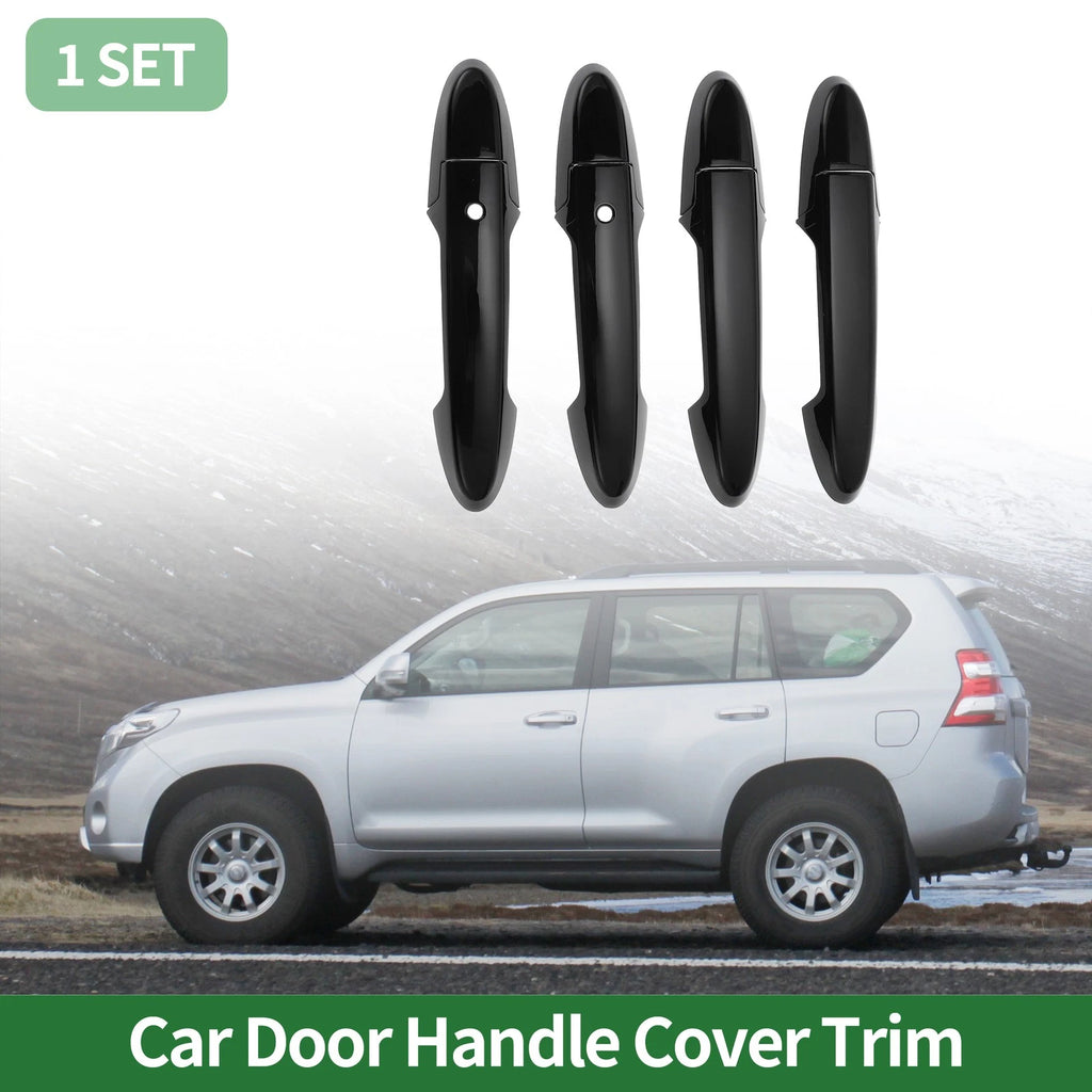 Door Handle Cover Trim for Honda Fit Jazz GK5 GP5 (2014–2018) Black